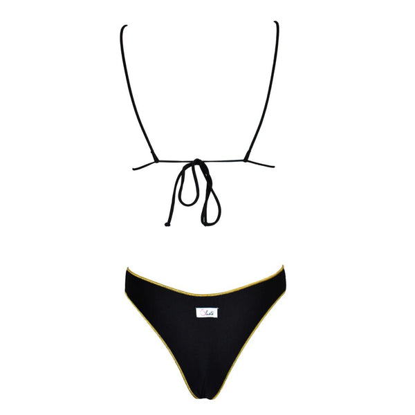 Kristy Satin Black